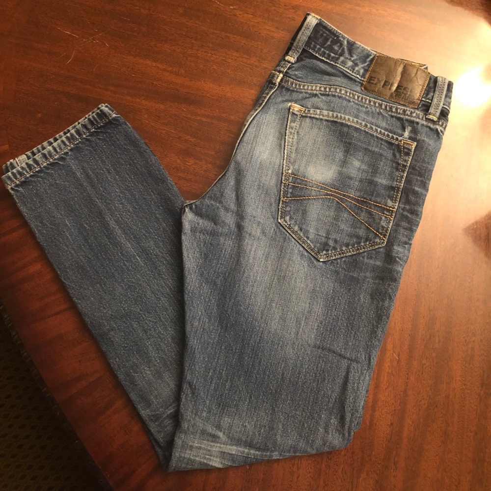 Men’s Express Slim Fit Skinny Leg Jeans 30x32